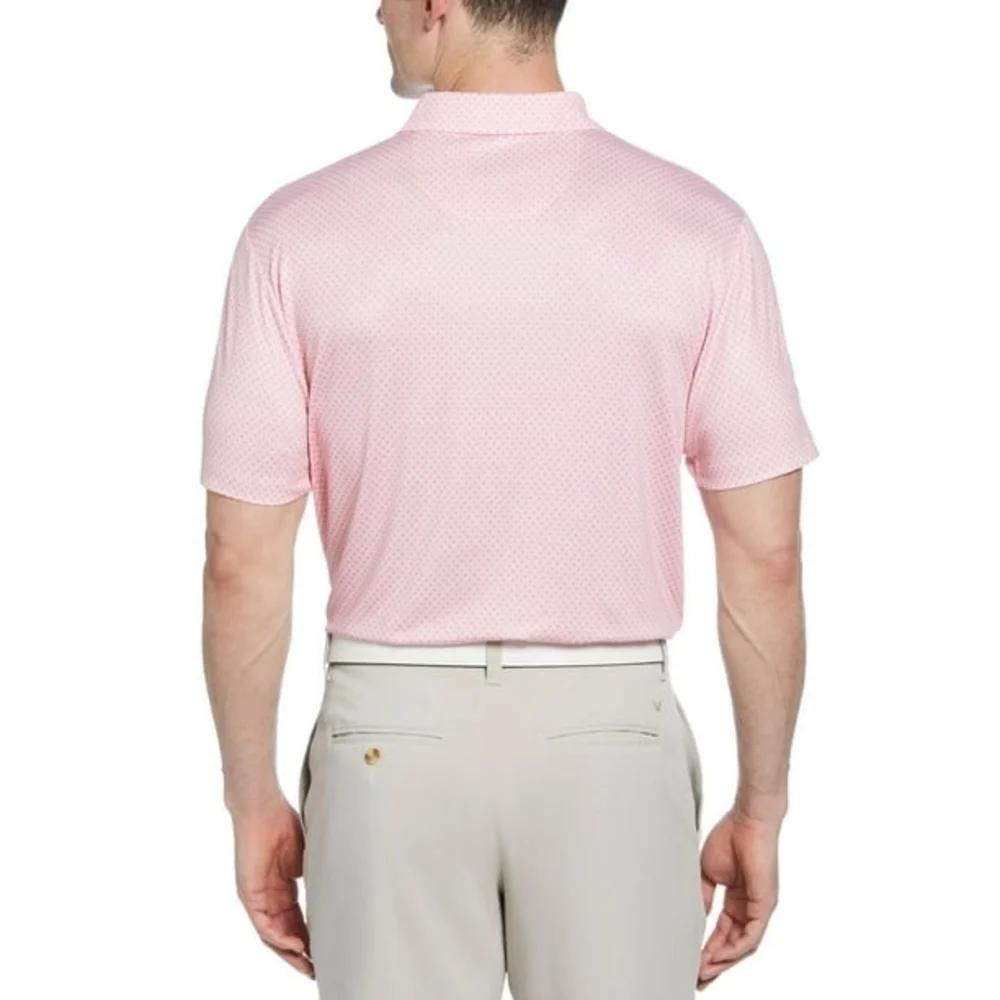 Callaway Golf Men's Pink Polo Shirt Size Large - Picture 2 of 9